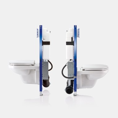 Eléments Geberit pour WC adaptés aux personnes à mobilité réduite