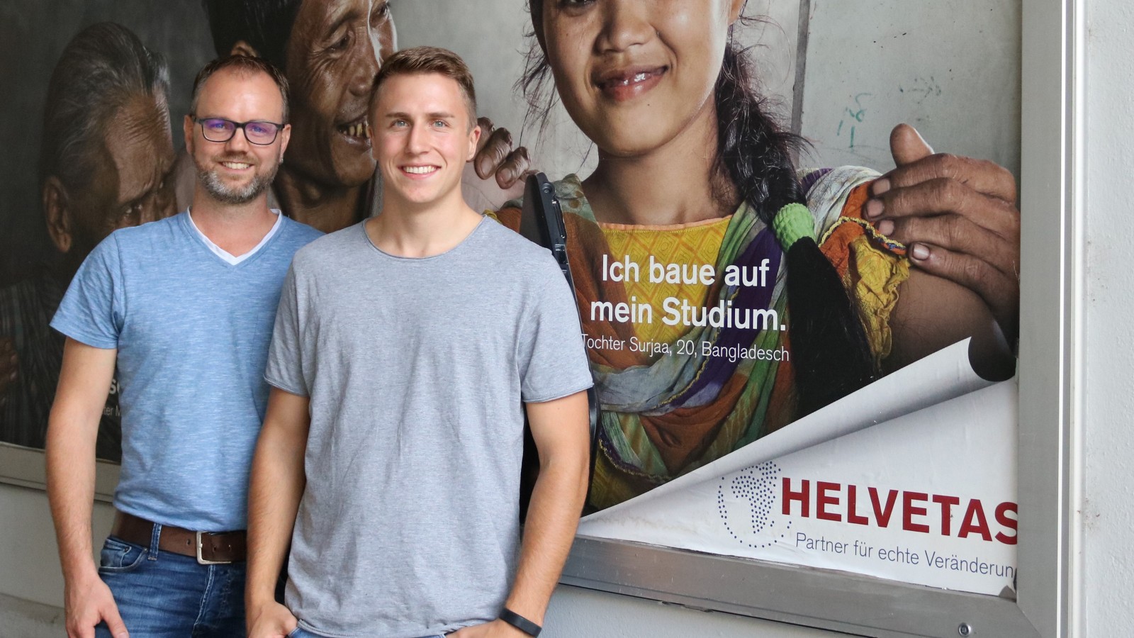 Thunjan Thangavelu et Roland Alt Thunjan Thangavelu et Roland Alt