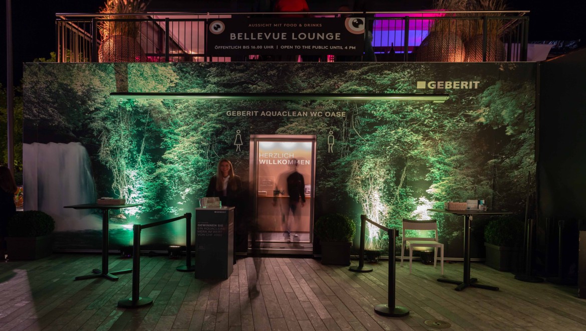 Geberit AquaClean Event am ZFF Geberit AquaClean Event am ZFF