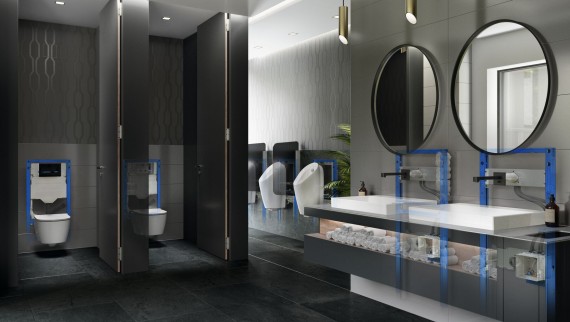 Geberit Urinal-System in der Standard-Produktauswahl