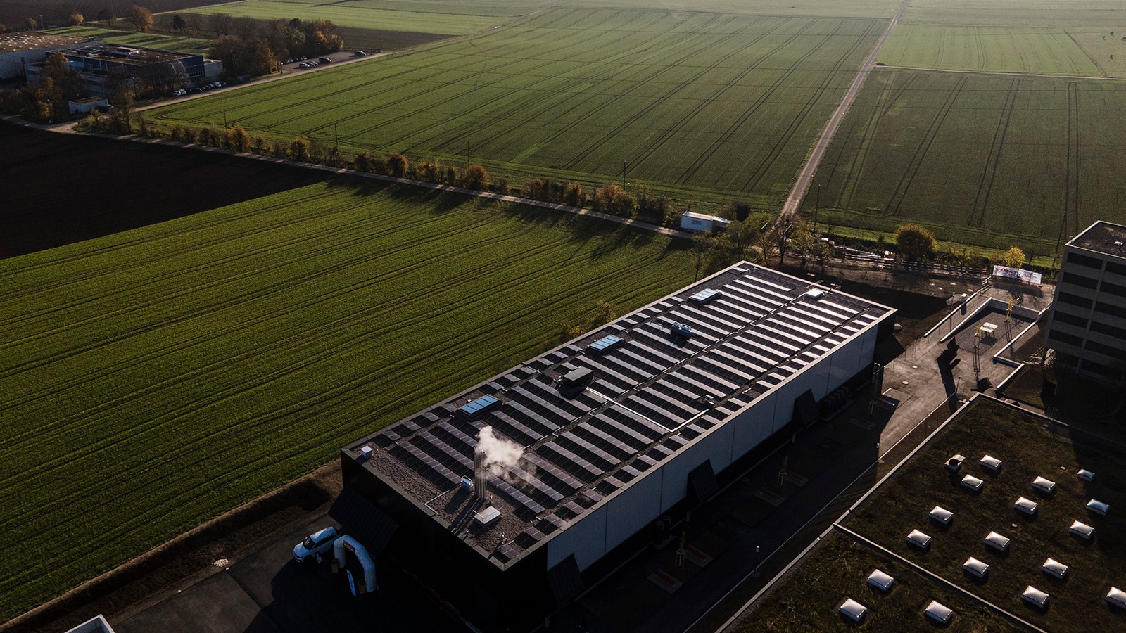 Vista del suissetec Campus di Lostorf dall'alto (© Ben Huggler) Vista del suissetec Campus di Lostorf dall'alto (© Ben Huggler)