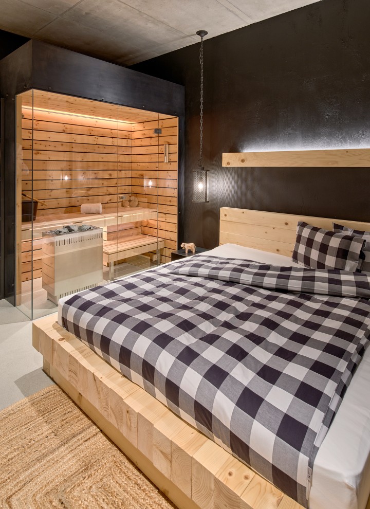 Una sauna privata in camera? C’è anche questo al Bretterhotel. (© Geberit)