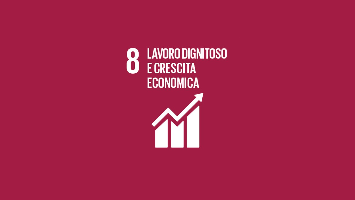 Obiettivo 8 delle Nazioni Unite "Lavoro dignitoso e crescita economica"