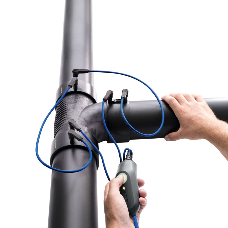 Parfaitement étanche - assemblage indémontable avec le manchon électrosoudable Parfaitement étanche - assemblage indémontable avec le manchon électrosoudable