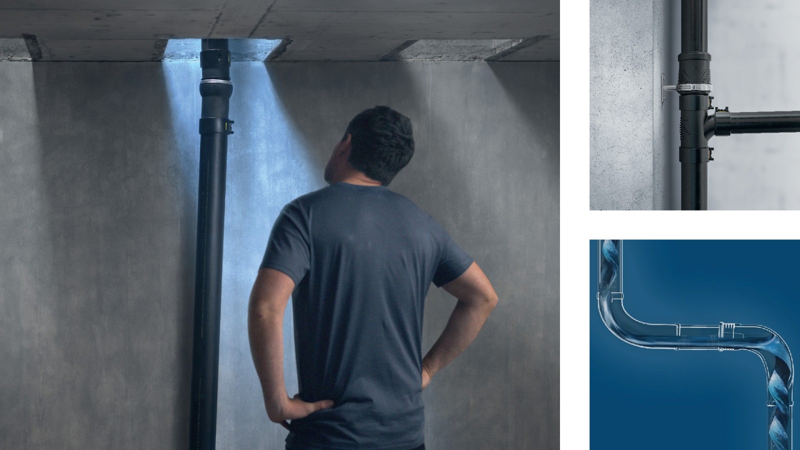 Images Mastering Water dans les systèmes d'évacuation