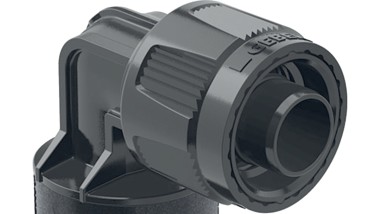 Geberit PushFit Übergangswinkel 90° mit MasterFix