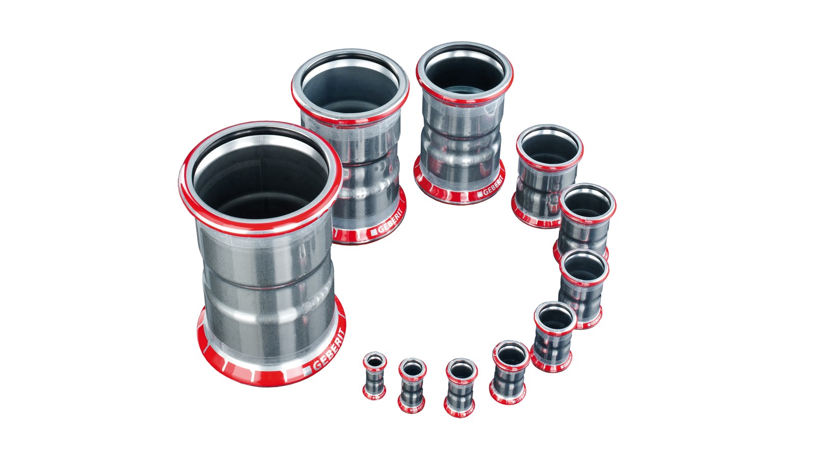 Geberit Mapress C-Stahl Fittinge Geberit Mapress C-Stahl Fittinge