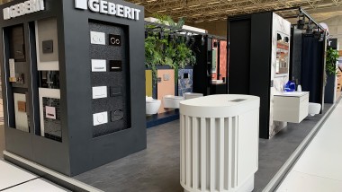 Eingang zum «House of Geberit» Messestand