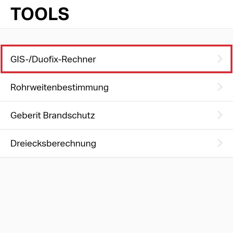 Geberit Pro App