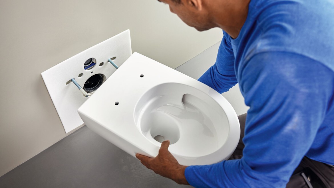Installation d'un bidet Geberit avec EFF3 Installation d'un bidet Geberit avec EFF3