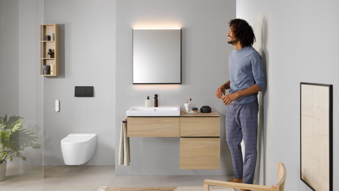 Bagno elegante con Geberit iCon