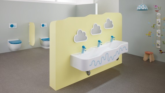 Geberit Bambini Waschlandschaft Geberit Bambini Waschlandschaft