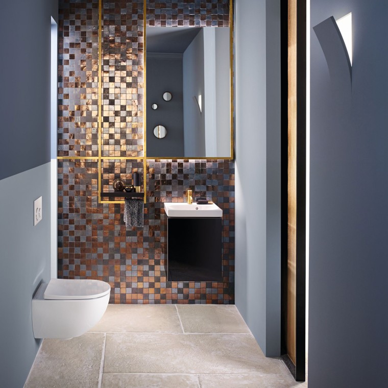 Kleines WC: Maximale Funktionalität auf minimalem Raum () Kleines WC: Maximale Funktionalität auf minimalem Raum