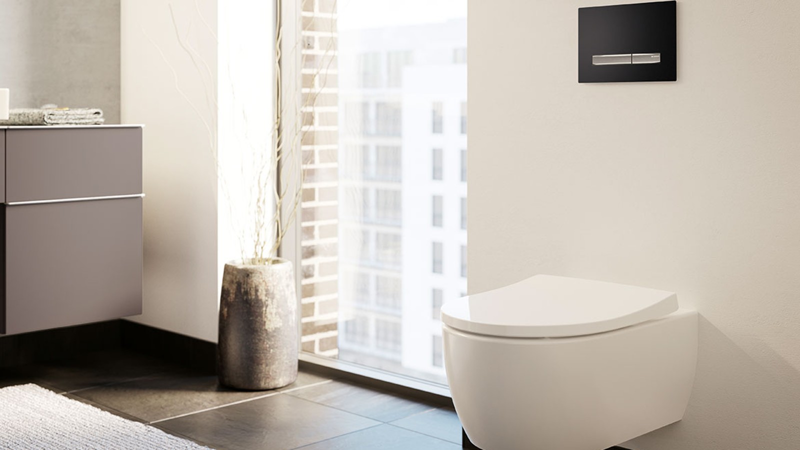 Showroom für Betätigungsplatten