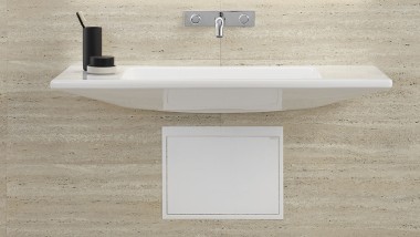 Geberit ONE lavabo sospeso senza mobile sottolavabo