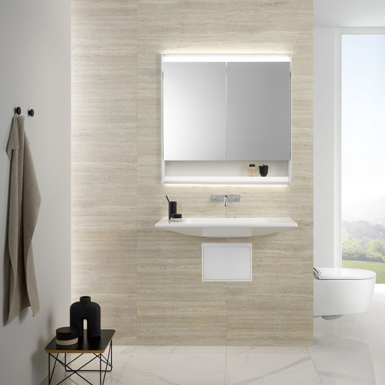 Geberit ONE Waschtisch in schwebendem Design Geberit ONE Waschtisch in schwebendem Design
