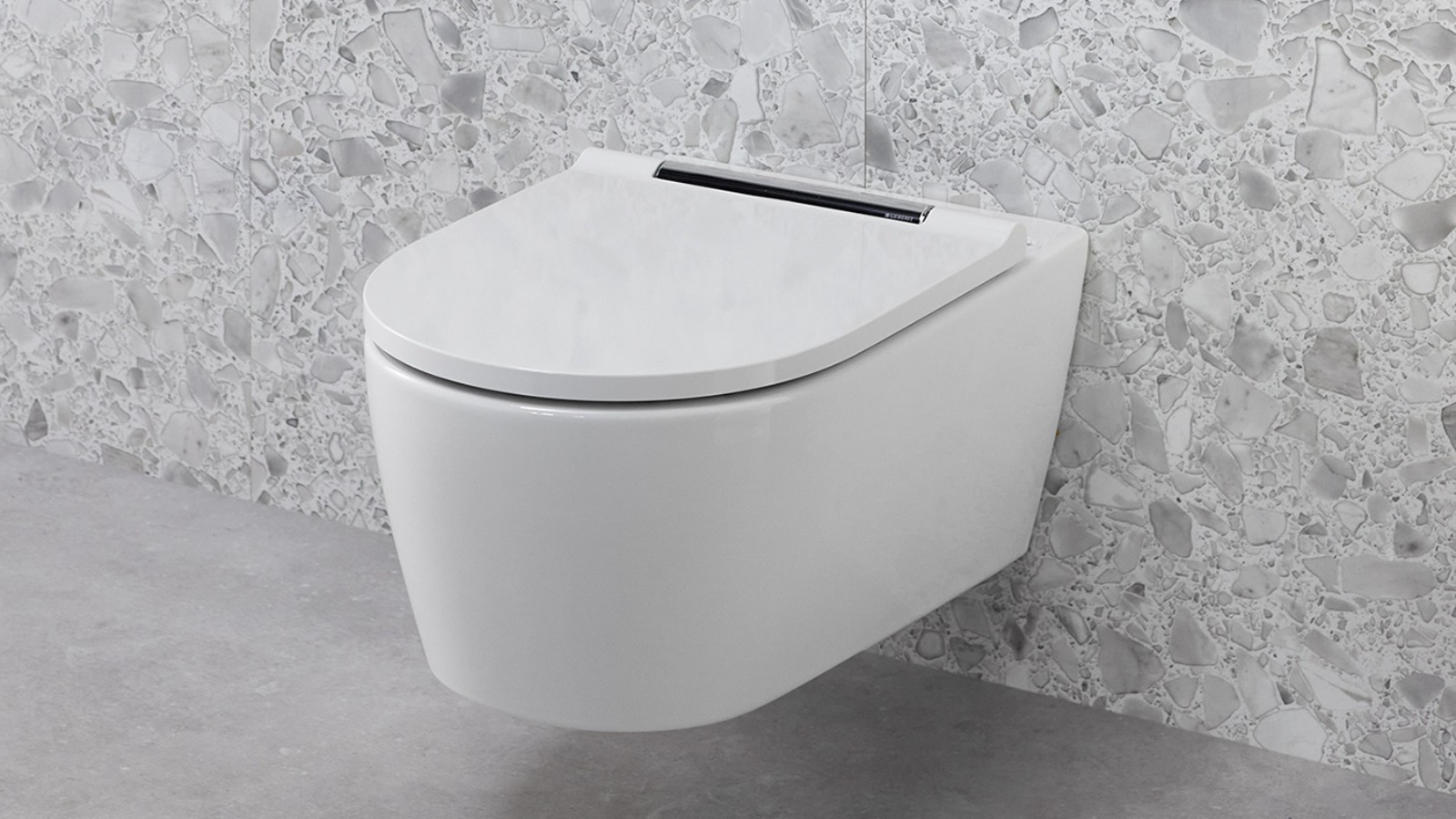 WC suspendu de la série Geberit ONE (© Geberit) WC suspendu de la série Geberit ONE (© Geberit)