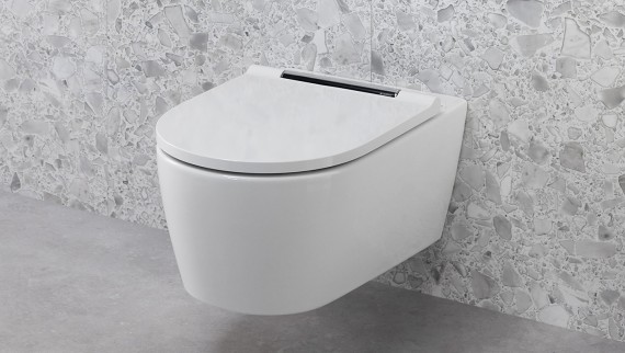 WC sospeso della serie da bagno Geberit ONE (© Geberit)