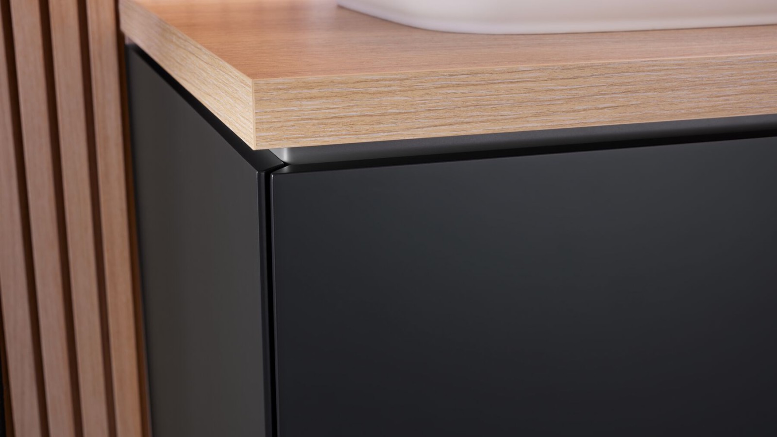 Meuble sous lavabo Geberit ONE noir mat