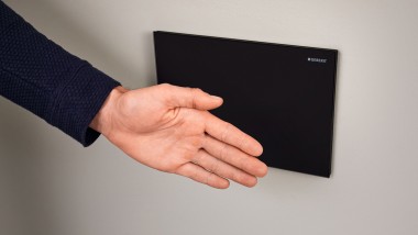 Plaque de déclenchement Geberit Sigma80 sans contact, angulaire