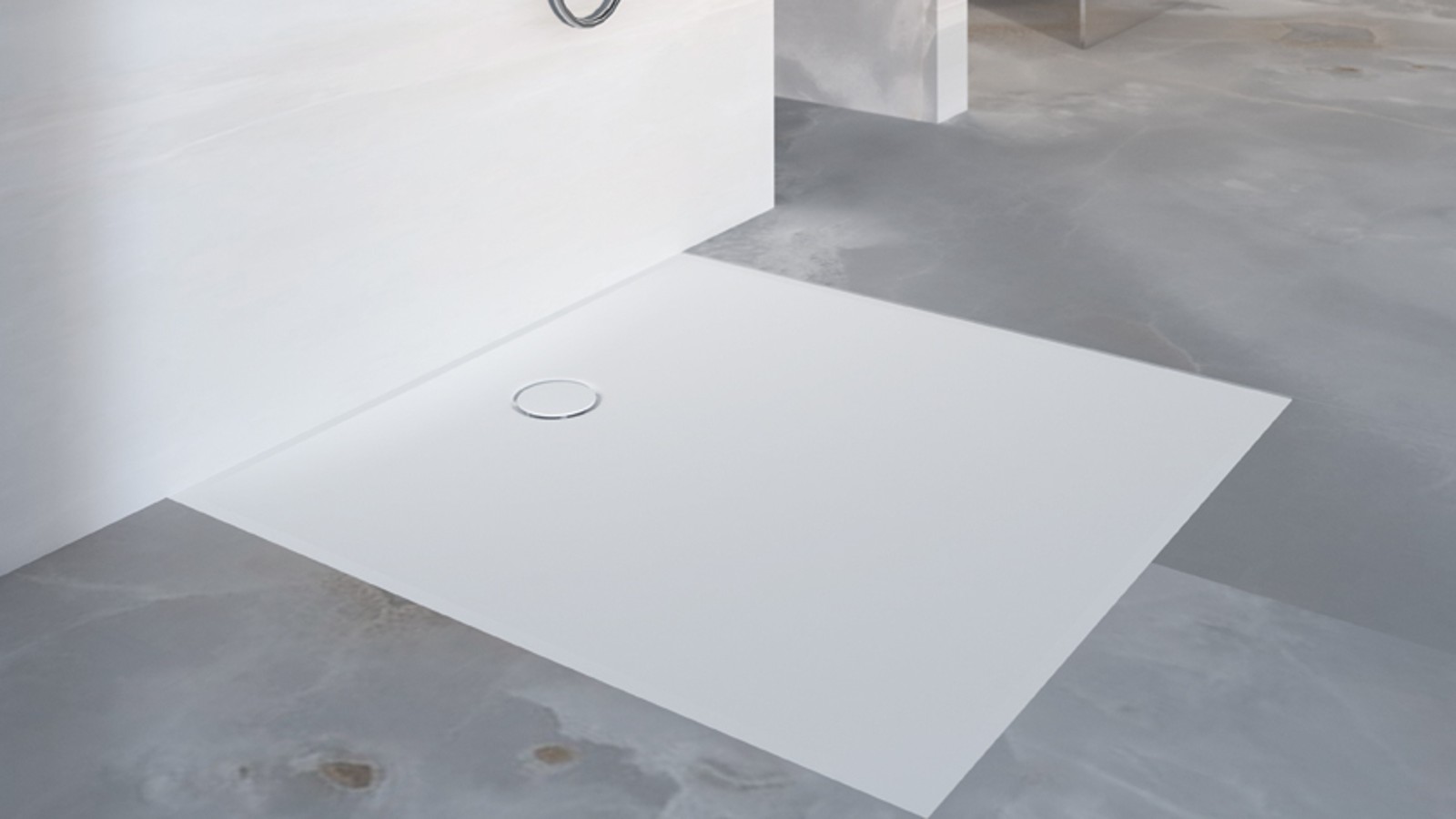 Doccia a filo del pavimento