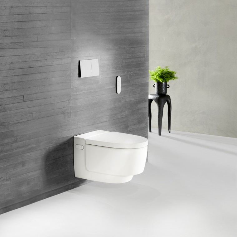 WCdoccetta Geberit AquaClean Mera in bianco WCdoccetta Geberit AquaClean Mera in bianco