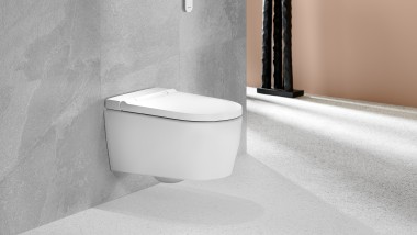 WCdoccetta Geberit AquaClean con ugello della doccetta