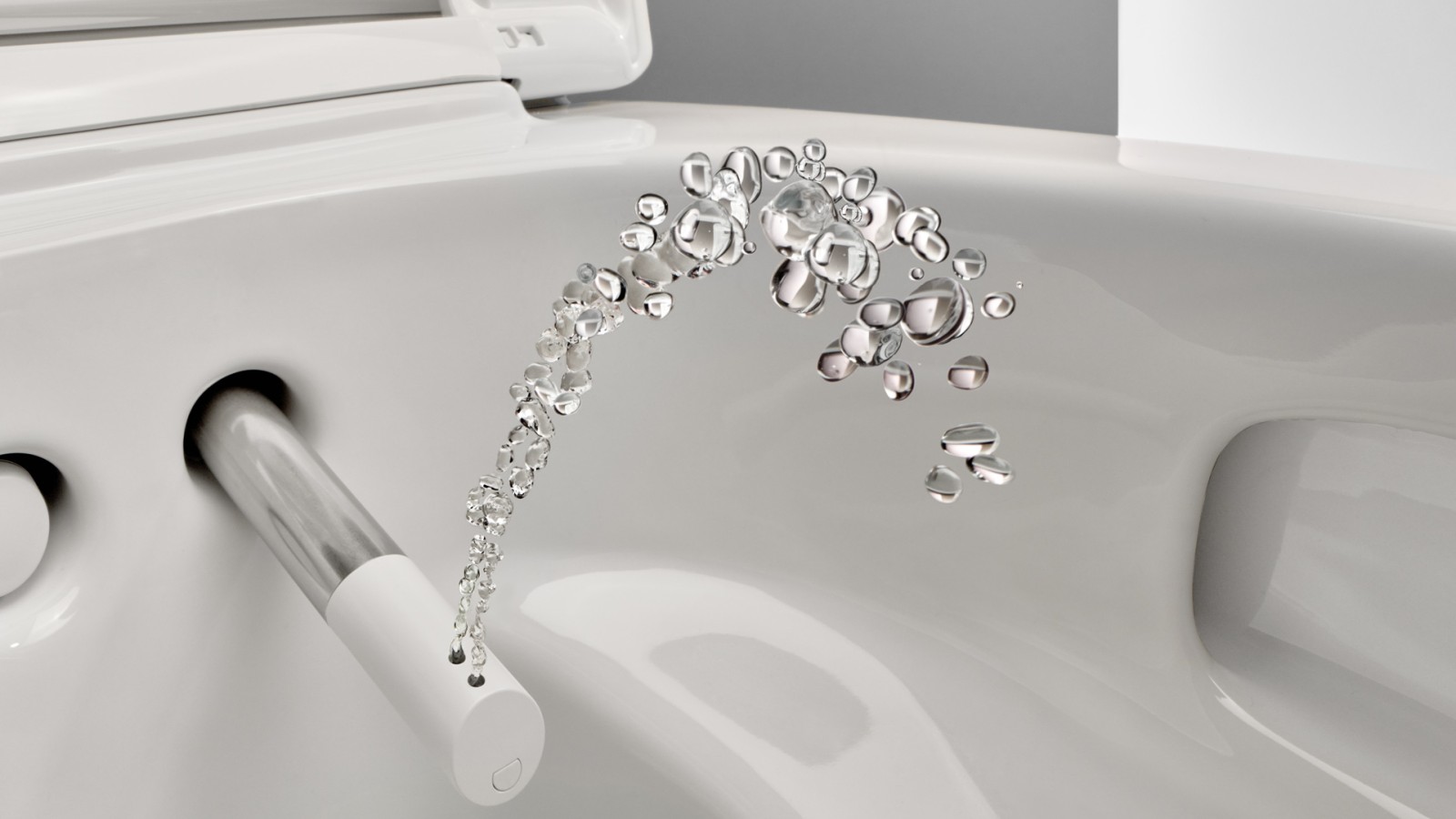WCdoccetta Geberit AquaClean con tecnologia di lavaggio WhirlSpray WCdoccetta Geberit AquaClean con tecnologia di lavaggio WhirlSpray