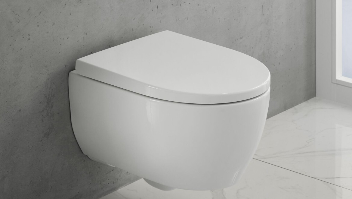 WC iCon suspendu en version compacte WC iCon suspendu en version compacte