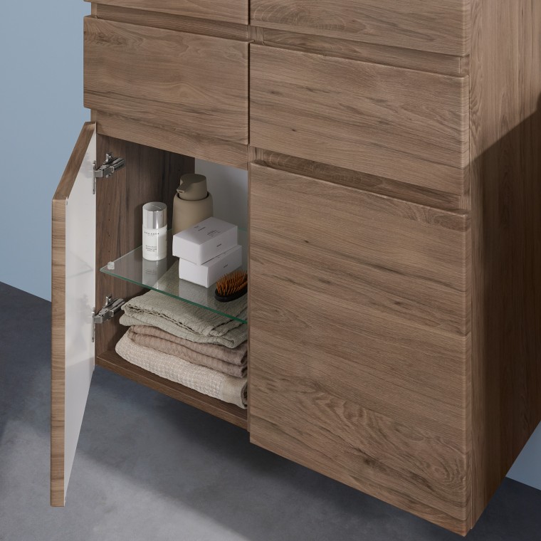 Geberit Renova Plan avec meuble ouvert Geberit Renova Plan avec meuble ouvert