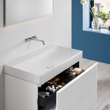 Geberit ONE Waschtisch mit Geberit Acanto Waschtischunterschrank Geberit ONE Waschtisch mit Geberit Acanto Waschtischunterschrank