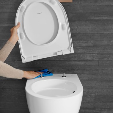 Acanto WC mit QuickRelease (© Geberit) Acanto WC mit QuickRelease (© Geberit)