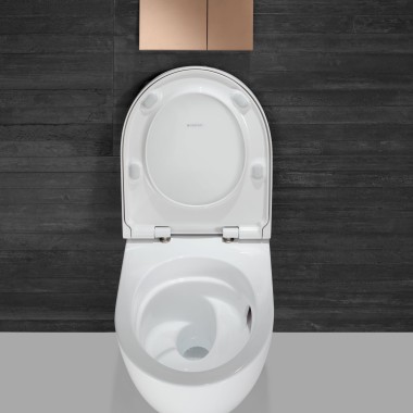 WC Acanto ouvert avec technique de rinçage TurboFlush WC Acanto ouvert avec technique de rinçage TurboFlush