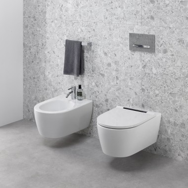 Combinazione di bidet e WC Geberit ONE