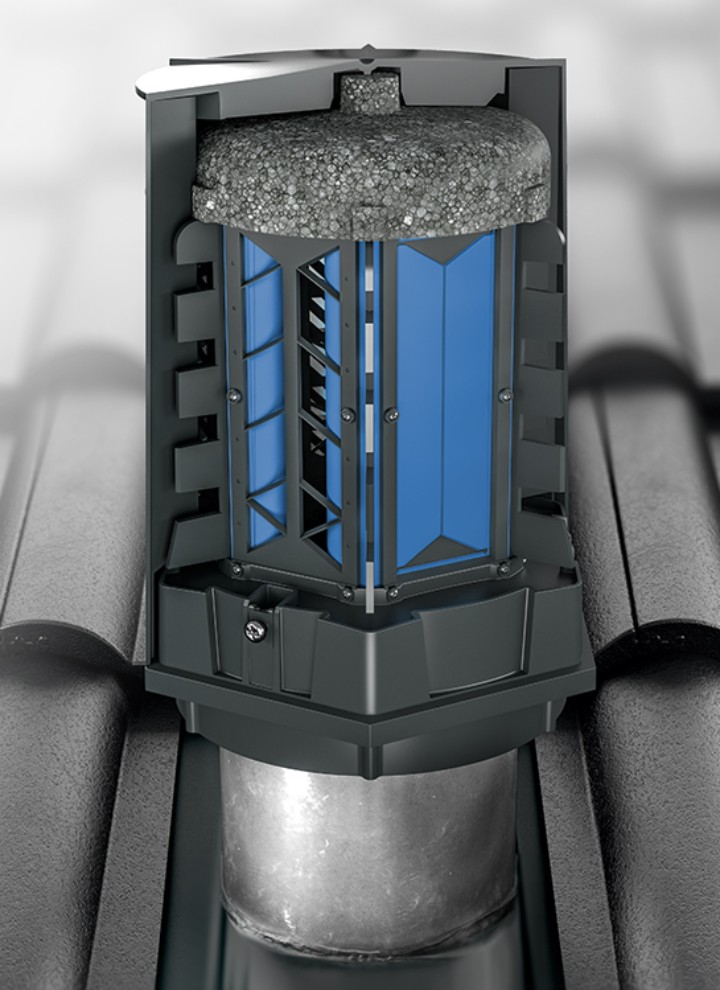 Die patentierten magnetischen Membranen des Geberit Energierückhalteventils ERV öffnen in beide Richtungen