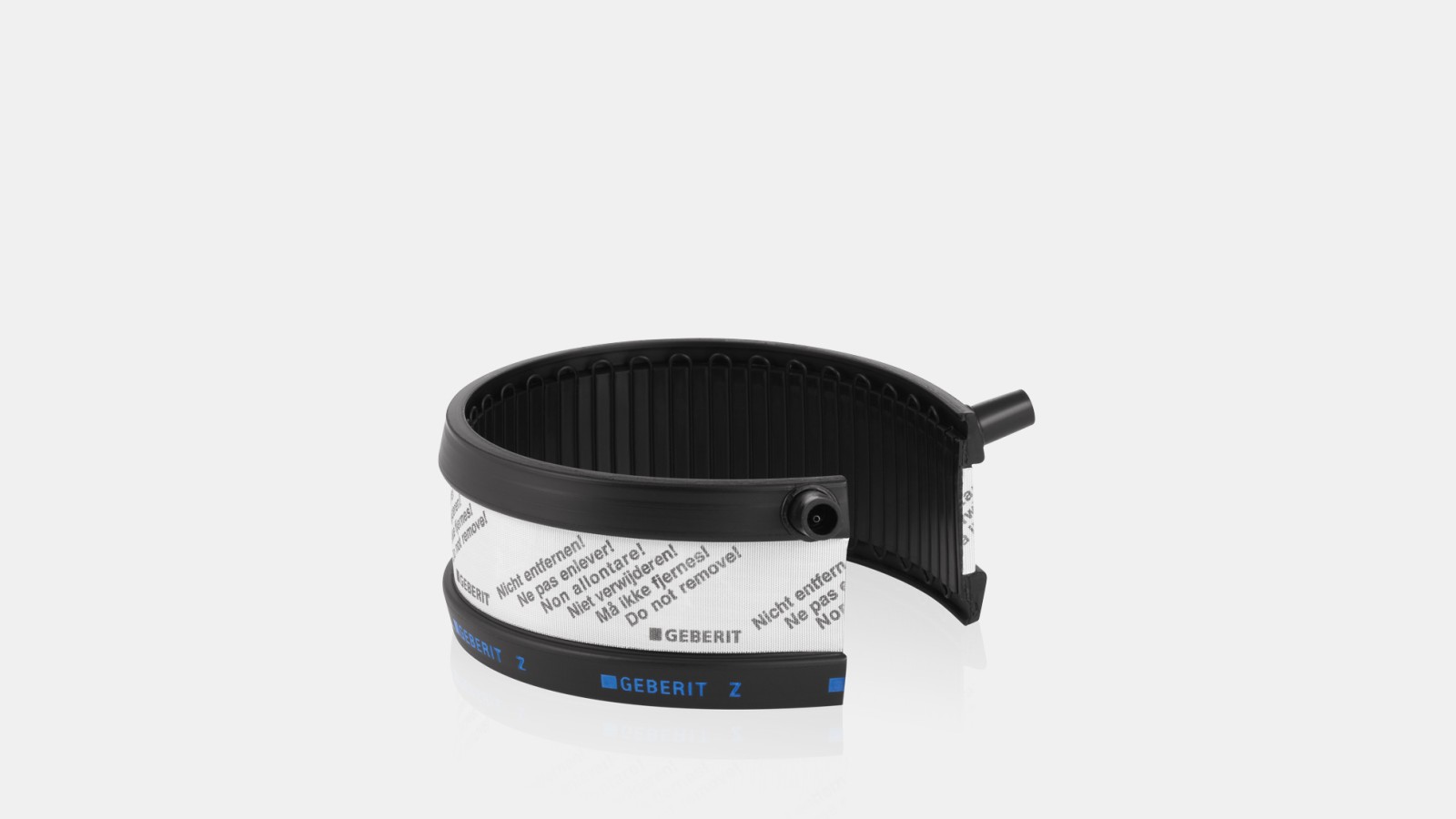 Geberit Pluvia: Installation der Fixpunkte mit dem Geberit Elektroschweissband