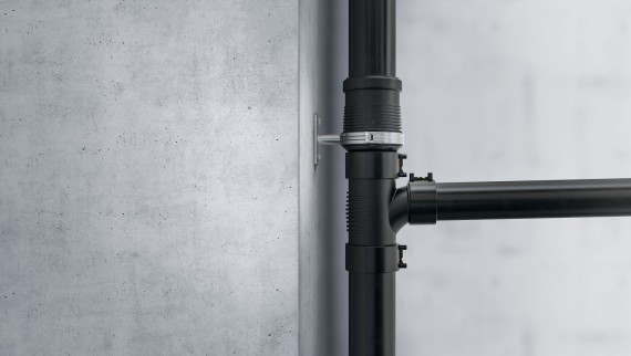 Geberit Silent-db20 pour l’évacuation des bâtiments présentant des exigences élevées en matière de protection acoustique