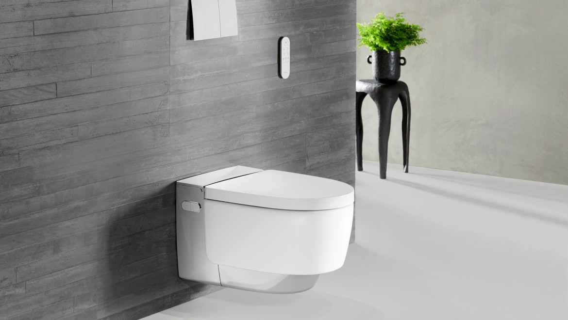 Geberit AquaClean Mera Comfort mit WC-Sitz-Heizung Geberit AquaClean Mera Comfort mit WC-Sitz-Heizung