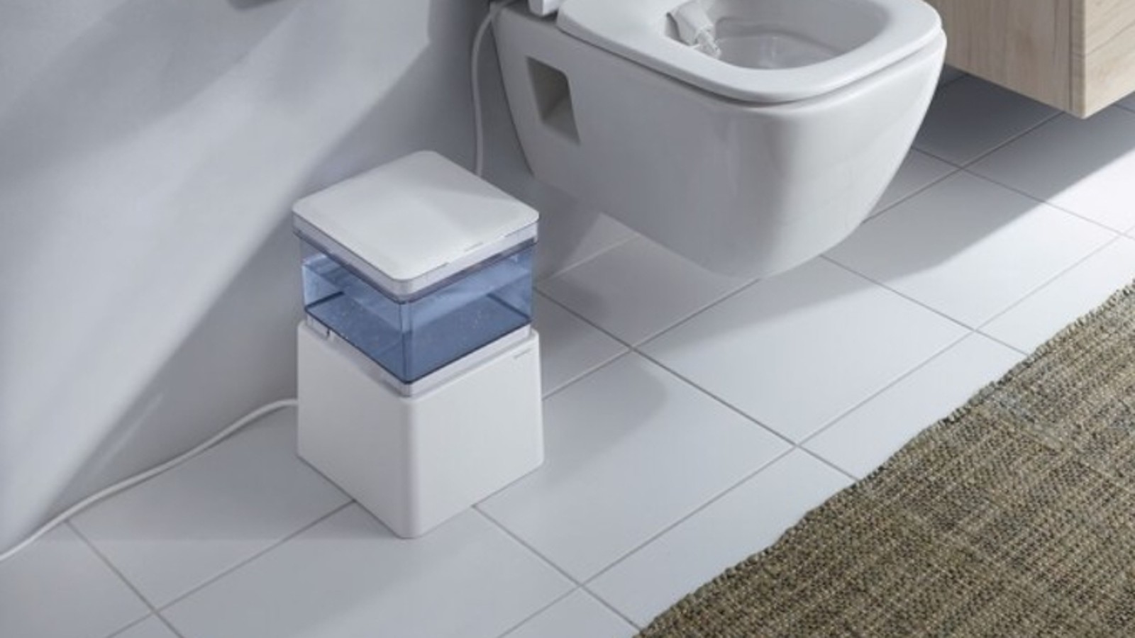 Siège de WCdouche adaptable Geberit Cama Siège de WCdouche adaptable Geberit Cama