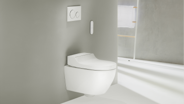 Geberit AquaClean Tuma Comfort con comando d'uso a distanza Sigma20