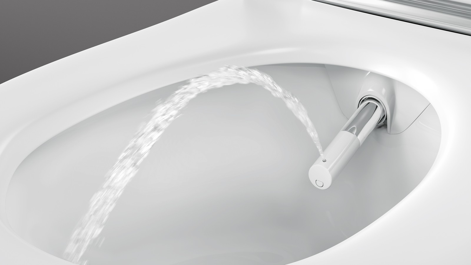 Geberit AquaClean Sela avec un jet de douchette WhirlSpray Geberit AquaClean Sela avec un jet de douchette WhirlSpray