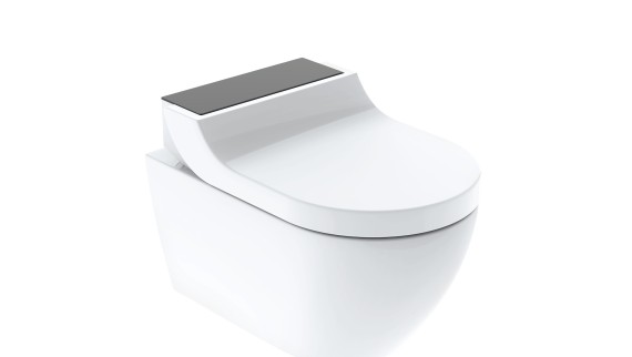 Geberit AquaClean Tuma en verre noir