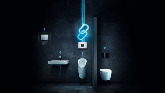 Exploiter les locaux sanitaires de manière économique avec Geberit Connect Exploiter les locaux sanitaires de manière économique avec Geberit Connect