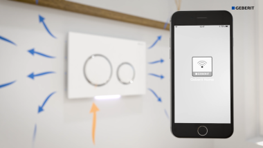 Commande Geberit DuoFresh via App
