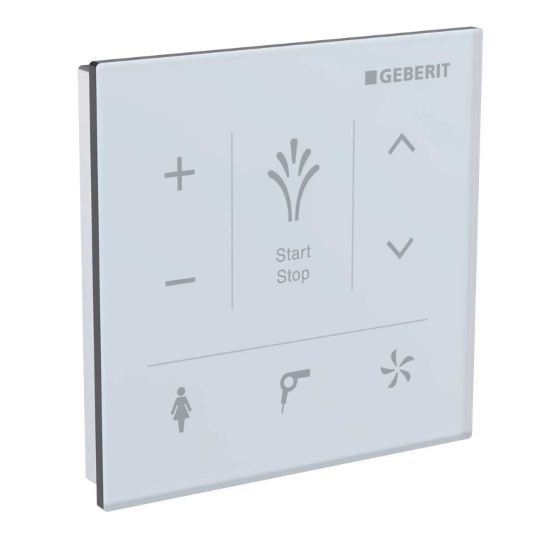 Tableau de commande mural blanc pour WCdouche AquaClean Mera Tableau de commande mural blanc pour WCdouche AquaClean Mera