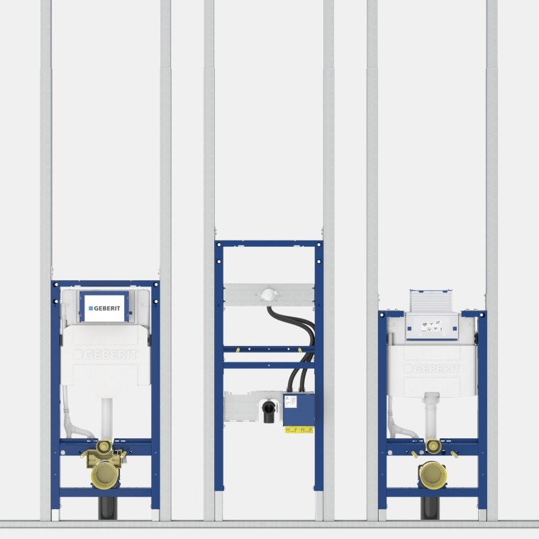 Universelle Einsetzbarkeit von Duofix Installationssystemen
