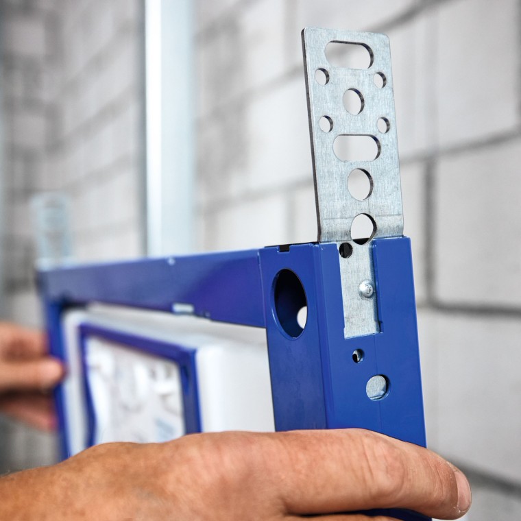 Semplice installazione di un elemento Duofix.