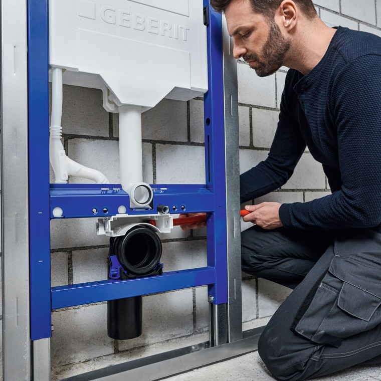 Installazione della Geberit Power & Connect Box