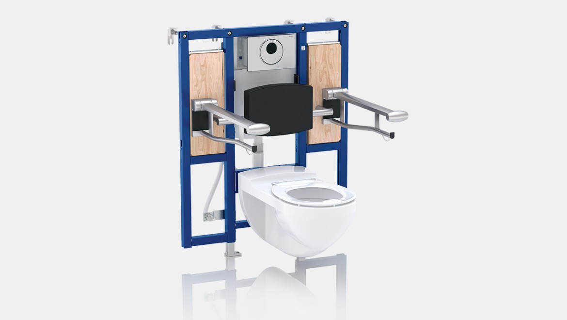Elemento speciale Geberit Duofix senza barriere architettoniche per WC sospesi