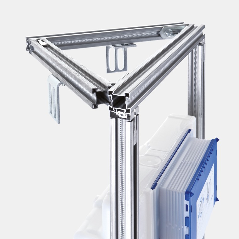 Soluzione ad angolo Geberit GIS per WC sospeso Soluzione ad angolo Geberit GIS per WC sospeso